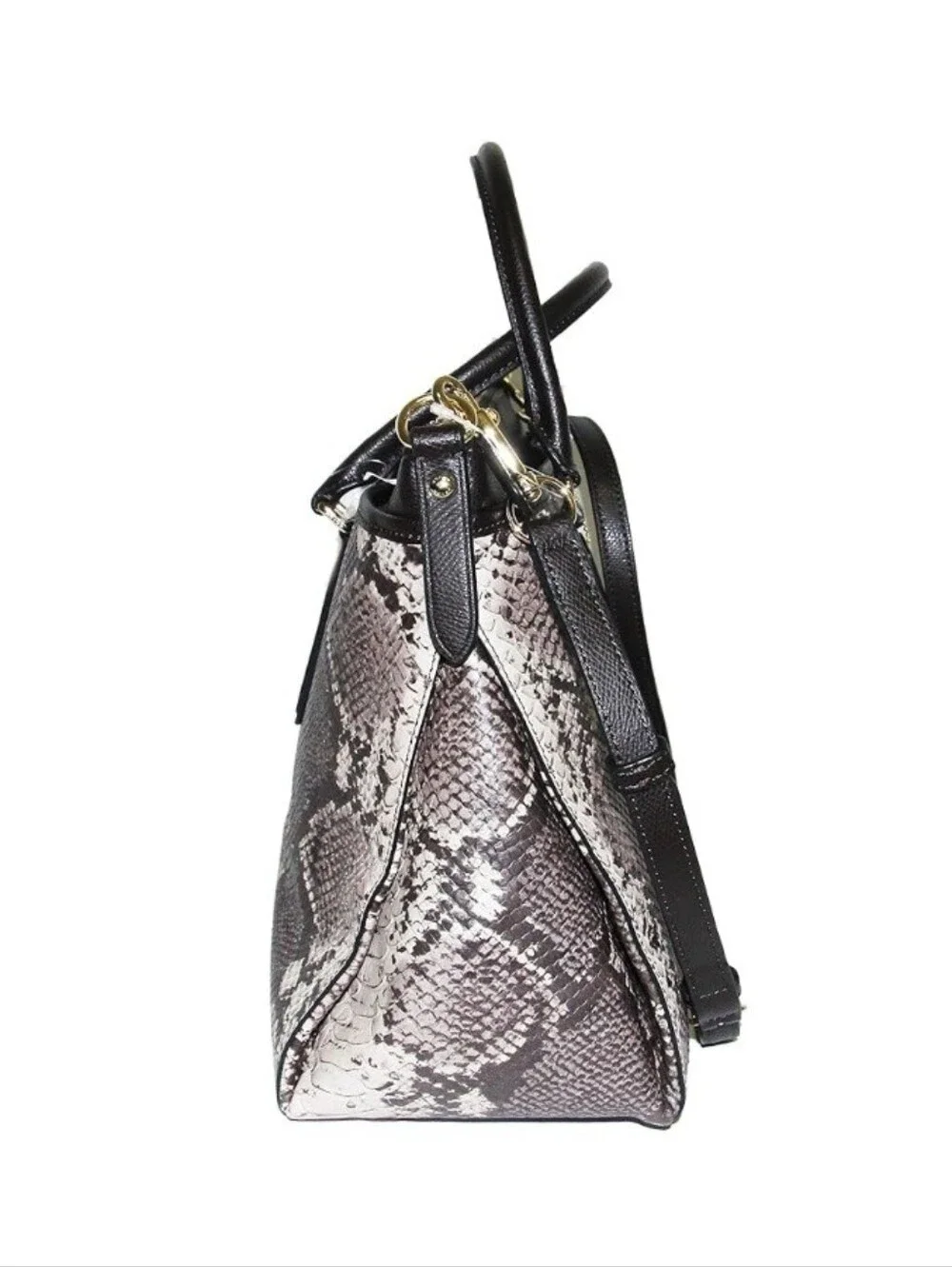 Coach Python Morgan Satchel Shoulder Bag Handbag